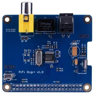 Fasizi HiFi DiGi+ Digitale Soundkarte I2S SPDIF optische Faser RCA für Raspberry Pi 3 2 Modell B B+