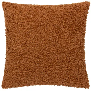 Yard Cabu Kissenbezug – Weicher, grober, strukturierter skandinavischer Bouclé-Bezug (Ingwer – 45x45cm)