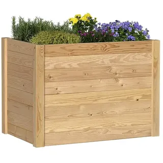 Dobar Hochbeet Douglasie 106 x 65,5 x 76 cm Beige