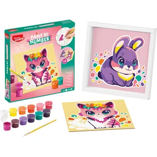 Maped CREATIV Malen nach Zahlen Set 1 St. Rosa