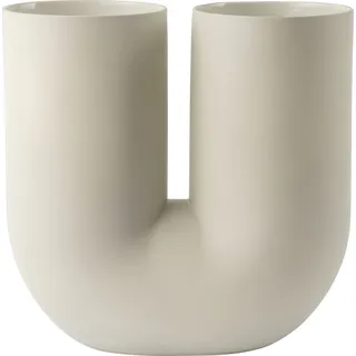 Kink Vase 39 cm sandfarbig