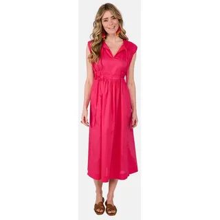 Lieblingsstück Sommerkleid mit Tunnelzugbändchen in der Taille rot XL (42)