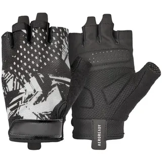 adidas Essential Training Graphic Trainingshandschuhe Schwarz/Grau M