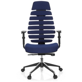 hjh OFFICE Drehstuhl Profi Bürostuhl ERGO LINE II PRO Stoff (1 St), ergonomisch blau