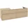 Waschbeckenunterschrank 160 x 55 cm Nordic Oak