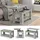 Beton grau 100 x 50 x 50 cm