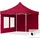 3 x 3 m inkl. 2 Seitenteile rot 59039