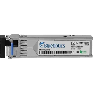 FRITZ! AVM 2000 2940 kompatibler BlueOptics© SFP Bidi Transceiver für Singlemode Gigabit Highspeed Datenübertragungen in Glasfaser Netzwerken. Unterstützt Gigabit Ethernet, Fibre Channel oder SONET/SDH Anwendungen in Switchen, Routern, Storage Systemen un (2000 2940-BO)