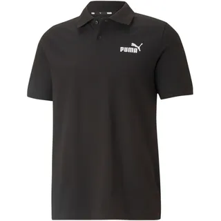 Puma Essential Piqué Kurzarm-poloshirt Black M