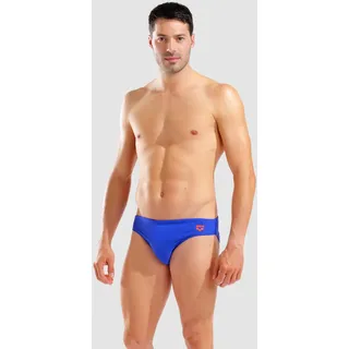 Badehose Slip Herren Santamarias R - Neon Blue-team Orange - 4