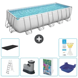 Bestway Power Steel Rechteckig - 640x274x132 Cm - 7-teilig  S662