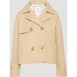 S.Oliver Cabanjacke mit Raglanärmeln und Streifenfutter, 38