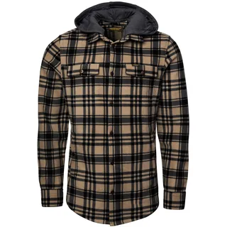 Hero by John Medoox HUNTER Workwear Herren, Arbeitshemd mit Kapuze", regular fit, - 3XL,