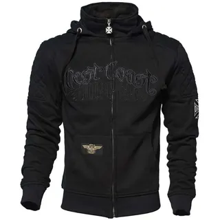 West Coast Choppers Choppers Por Vida Reißverschlusspullover - Black - S
