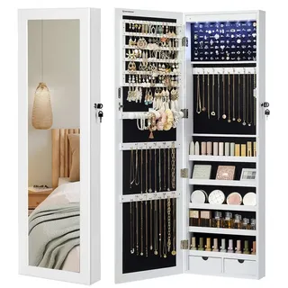 Songmics Eleganter Schmuckschrank hängend