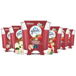 Glade Cosy Apple & Cinnamon Duftkerze 112 g bronze