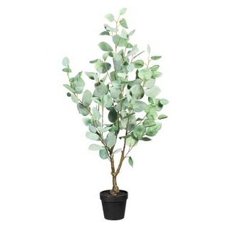 Creativ-green Kunstpflanze Höhe 90 cm, Eukalyptus populus, im Topf