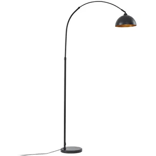 Lindby Stehlampe (Bogenleuchte) Tonka (Modern) in Schwarz aus Metall (1 flammig, E27) - Stehleuchte Standleuchte Floor Lamp Wohnzimmerlampe Wohnzimmerleuchte
