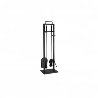 Kamino Flam Kaminbesteck Eisen 78 cm 4-teilig Schwarz