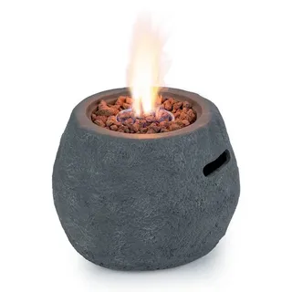 blumfeldt Feuerschale Andros, (Set), Gasheizgerät terrassenheizstrahler Outdoor grau