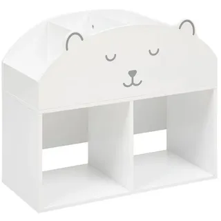 Atmosphera Créateur d'intérieur Kinderbücherregal Ourson onesize Holz weiß