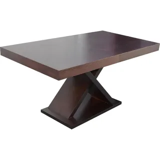 JV Möbel Esstisch 90 x 76 x 90 cm braun
