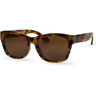 ZENOTTIC Cat Eye Sonnenbrille für Damen - Polarisiert, Vintage, Groß Quadratisch, UV-Schutz, Retro, Überdimensionale Sonnenbrille zum Autofahren - M