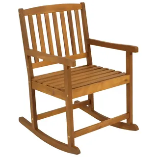 DEGAMO Schaukelstuhl France 1 St.  Akazie geölt  Outdoor  braun