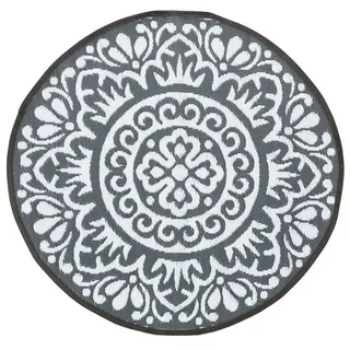 Jet-Line Rondo Outdoor-Teppich Ø 120 cm Dunkelgrau