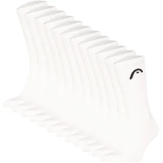 Head Socken All Sport Training Crew 12er Pack Weiß 43-46