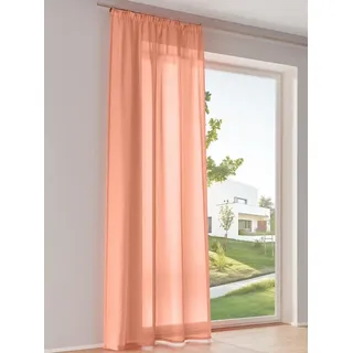 Heine Dekostore Multifunktionsband 140 x 175 cm Orange/Weiß 2 St.