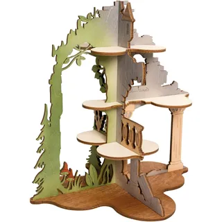 Kuhnert, Deko Figuren + Skulpturen, Deko "Mini Eule" - Wahl aus versch. Varianten - Handarbeit aus Holz