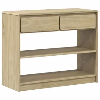 vidaXL SAUDA Konsolentisch 89,5x36,5x73 cm braun