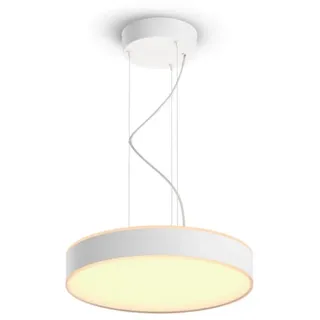 Philips Hue 41162/31 / P6 LED Hängende Deckenleuchte Enrave 1x335w | 4300lm | 2200-6500k - White Ambiance, dimmbar, Farbtonschalter, Bluetooth, weiß