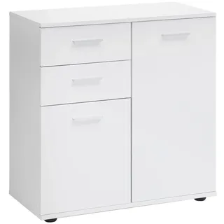 Wohnling Kommode Svenja 71 x 78 x 35,5 cm Weiß