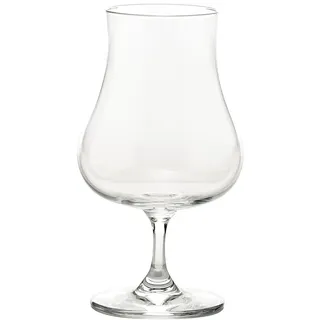 Zafferano 6er Set Disty Gläser 22 cl aus hochwertigem Kristallglas für Spirituosen, ideal für Whisky, Rum, Cognac und Armagnac, transparent.