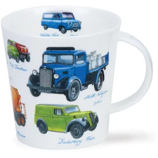 CA-CLAT-XX Classic Transport Fine Staffordshire Bone China Tasse – Cairngorm 0,48 l - Becher Transporter, LKW engl. Porzellan