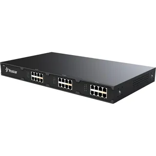 Yeastar S300 - UDP - TCP - TLS - SRTP - SIP (RFC3261) - IAX2 - 10,100,1000 Mbit/s - IEEE, Telefon, Schwarz