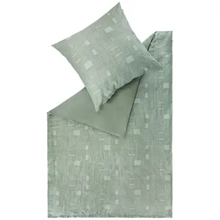 SCHÖNER WOHNEN-Kollektion Satin-Bettwäsche Felina 155 x 220 cm Satin Grün