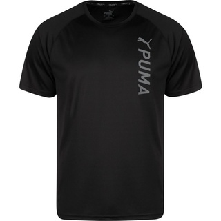 PUMA Trainingsshirt Fit Trainingsshirt Herren schwarz|silberfarben
