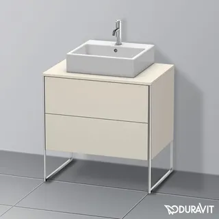 Duravit Waschtischunterschrank 2 Auszüge 80 x 77,8 cm Taupe Matt