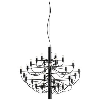 Flos 2097/30 Kronleuchter Frosted Bulbs Matt Black