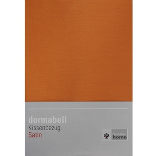 dormabell Kissenbezug Satin orange - 80x80 cm