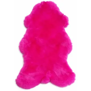 Provellus Schaffell, Pink, Fell, 55x105 cm, Teppiche & Böden, Teppiche, Fellteppiche