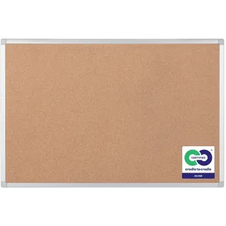 Bi-Office Korktafel 150 x 120 cm Braun
