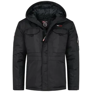 Rock Creek Winterjacke schwarz L