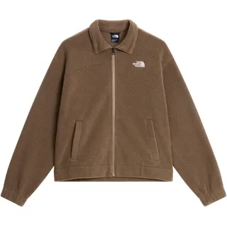 The North Face Collared Fleecejacke Braun M