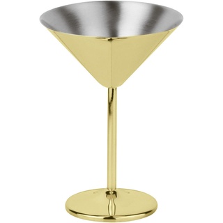 Rosenthal Cocktailglas, Gold, Metall, 200 ml, DIN EN ISO 14001, DIN EN ISO 50001, DIN EN ISO 9001, Essen & Trinken, Gläser, Cocktailgläser
