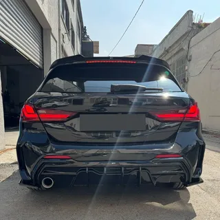 Heckspoiler kompatibel mit BMW 1 Series F40 Standart 2019–2024 | kompatibel mit BMW 1er F40 (Standard) 2019-2024 - Schwarz glänzend