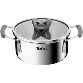 Tefal Opti Space Topf-Set 8-tlg. Kochtopf + Pfanne